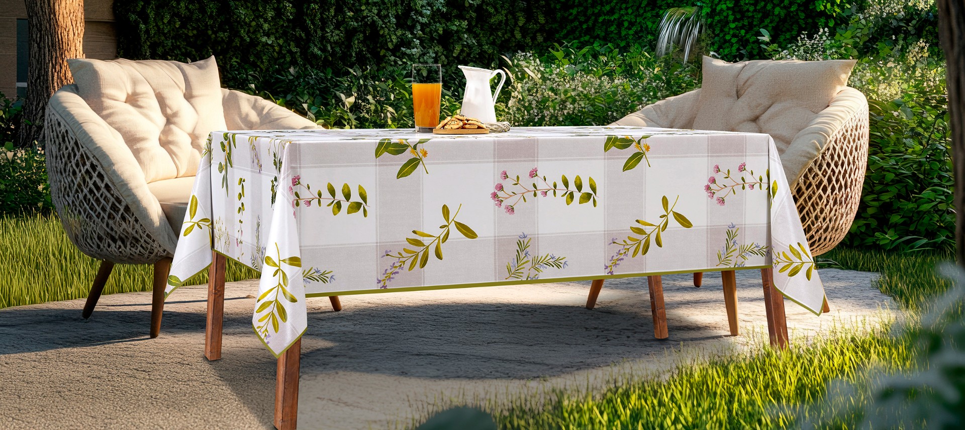 cicek-kare-cizgili-desenli-botanik-temali-pvc-masa-ortusu-krem-yeşil-beyaz-bahce-teras-mutfak.jpg